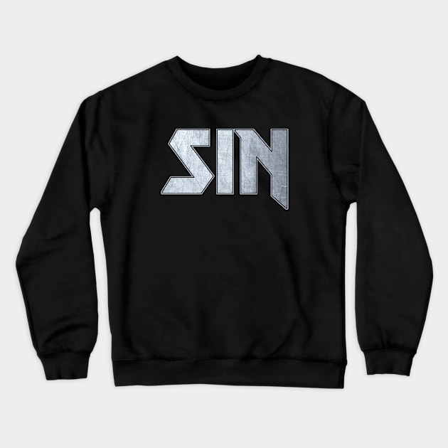 Sin Crewneck Sweatshirt by Erena Samohai